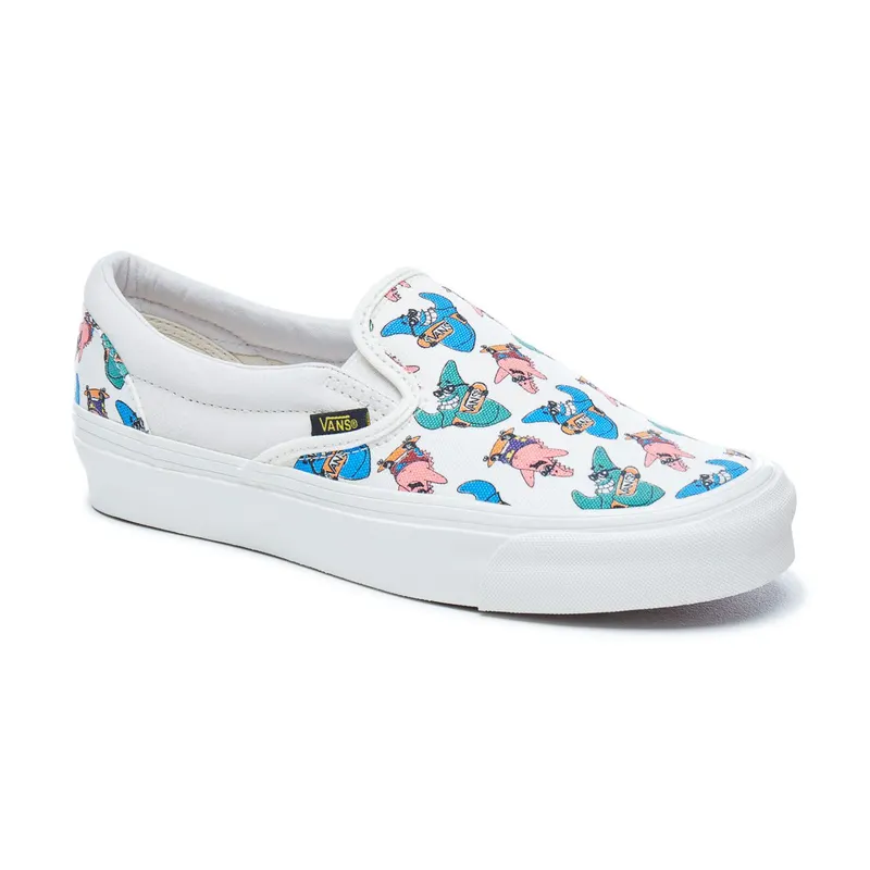 Vans Slip-On Spongebob White Yellow (V00UDFQM1)