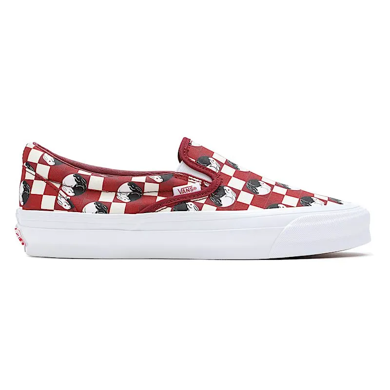 Vans OG Classic Slip-On LX Year of The Rabbit Red (VN0A32QNRED)