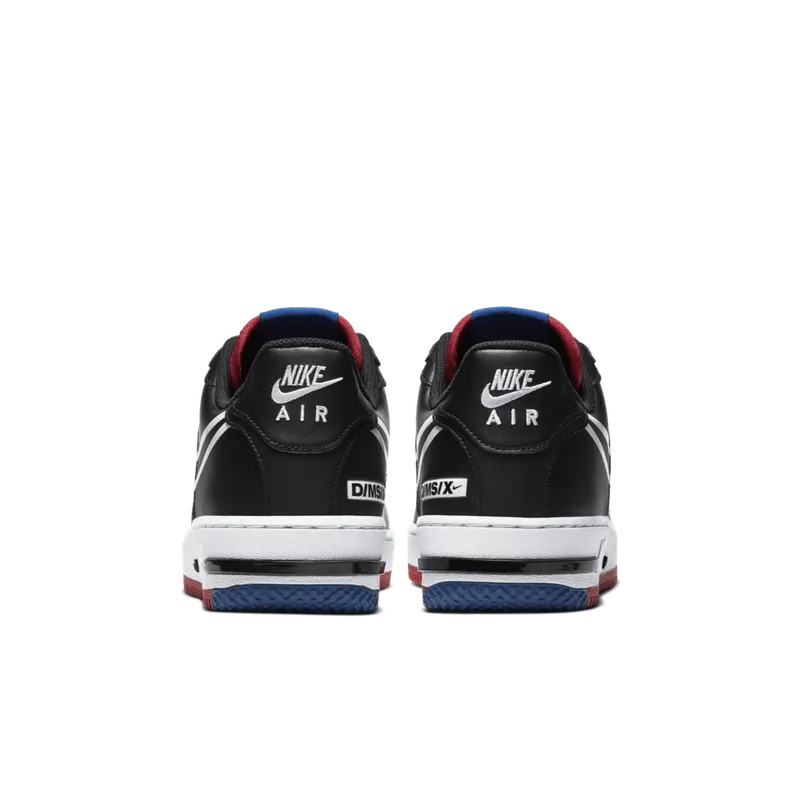 Nike Air Force 1 Low React Black White Gym Red Gym Blue Black/Gym Red-Gym Blue-White (CT1020-001)