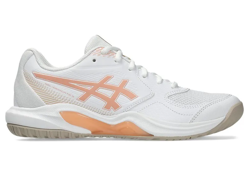ASICS GEL-DEDICATE 9 “White / Cantaloupe” (1042A316-100)