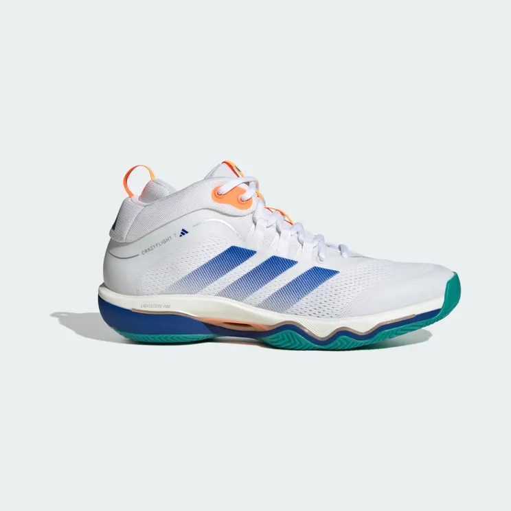 adidas Crazyflight 7 “white / Cloud White / Royal Blue” (KJ9541)