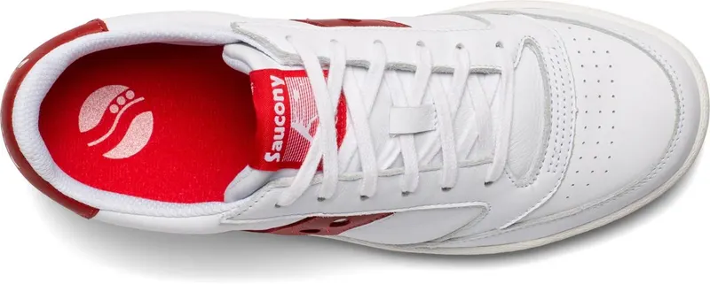 Saucony Jazz Court White Red (S70555-6)