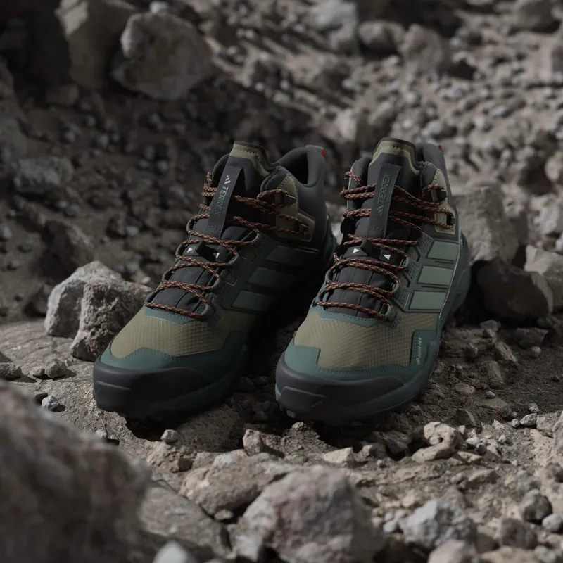 Adidas Terrex Skychaser Mid GORE-TEX Hiking Olive Strata / Silver Green / Core Black (IH2804)