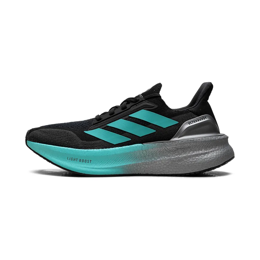 Adidas Mercedes – AMG Petronas Formula One Team Ultraboost 5X Sportschuhe Core Black / Semi Mint Rush / Iron Metallic (JR9385)