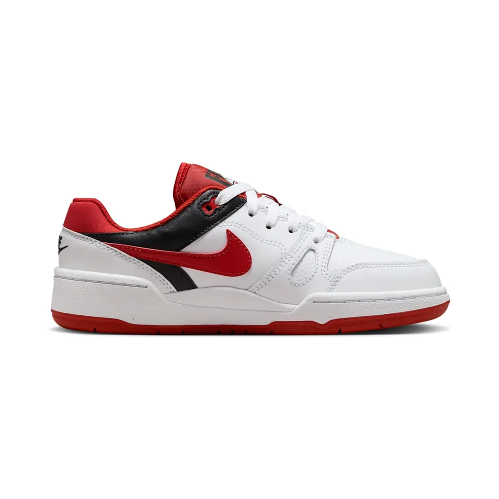 Nike Full Force Low White Black Team Orange Mystic Red (FV5929-100)