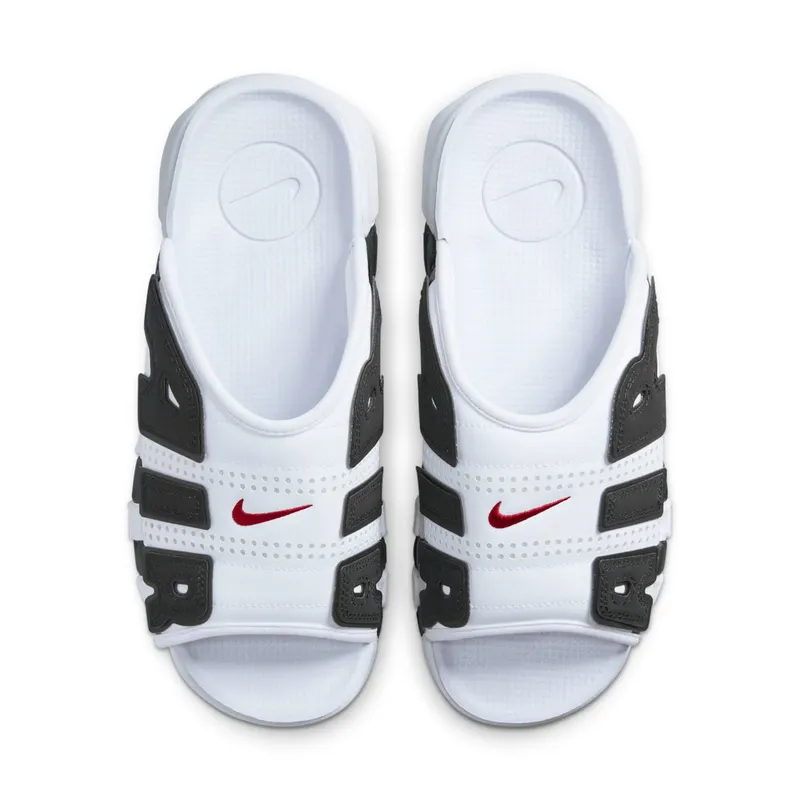 Nike Air More Uptempo Slide NA “White Black Red” (FB7815-100)