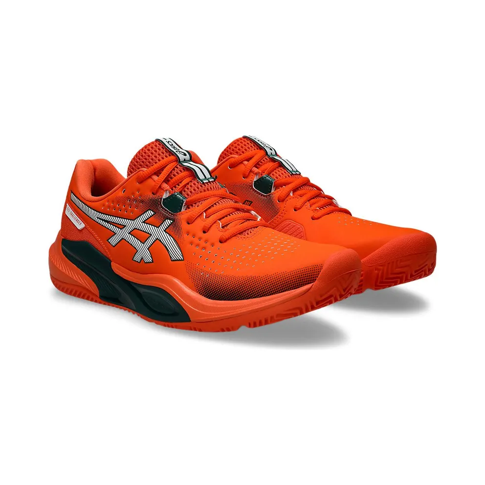 ASICS GEL-CHALLENGER 15 PADEL “Energy Orange / Jewel Green” (1041A511-801)
