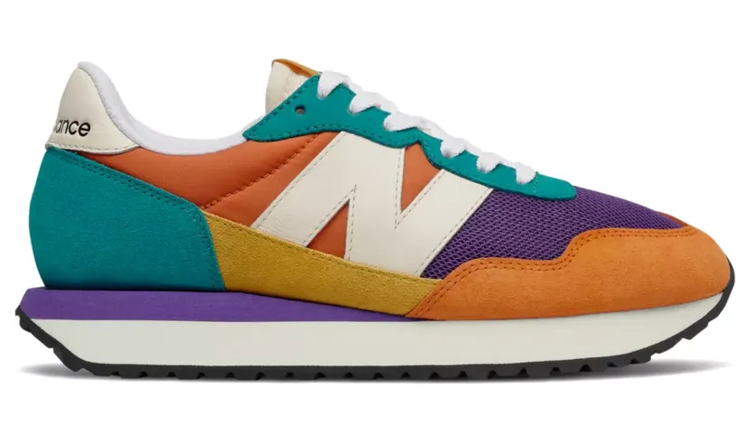 New Balance 237 Vintage Orange Team Teal (W) (WS237PK1)
