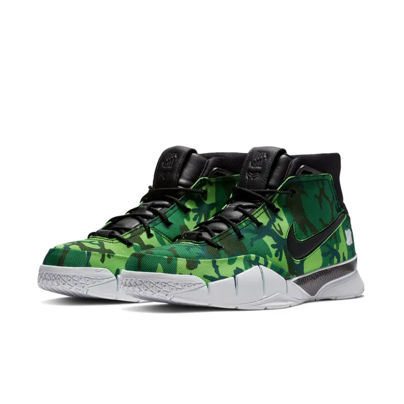 Nike Kobe 1 Protro Undefeated Green Camo (Silver Lake) Multi-Color/Black-Rage Green (BV1207-903)
