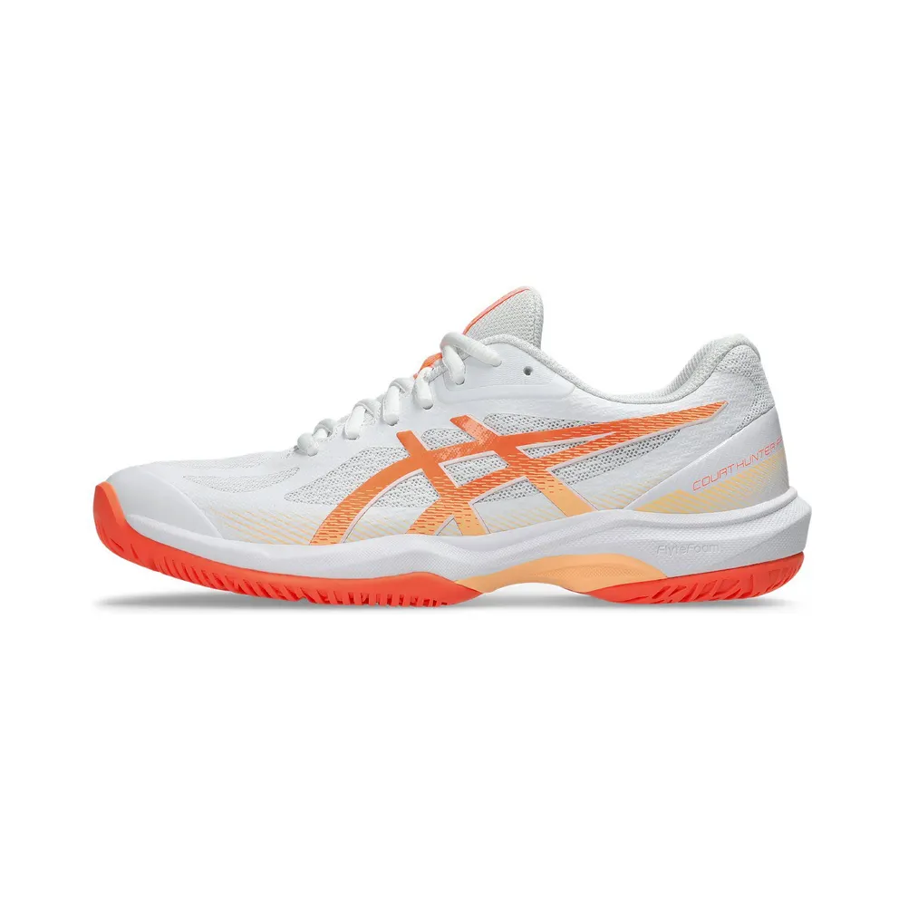 ASICS Court Hunter FF White Vivid Coral (1072A112-100)