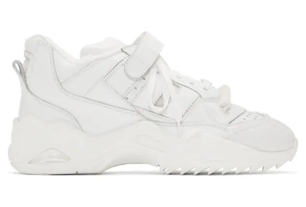 Maison Margiela White Retro-Fit Midi Sneakers (S37WS0490 P2695)