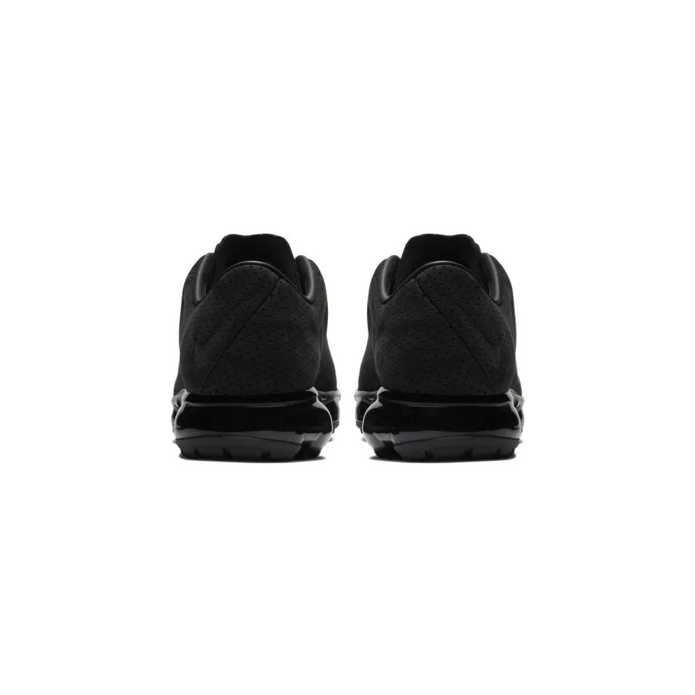 Nike Air VaporMax Leather Triple Black Black/Metallic Silver-Black (AJ8287-001)