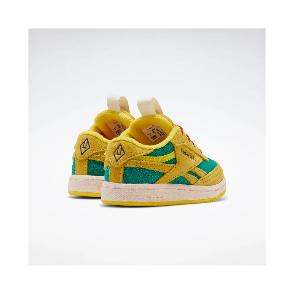 Reebok De Animals Observatory Club C Revenge Shoes Go Yellow / Jade Stone / Pale Pink