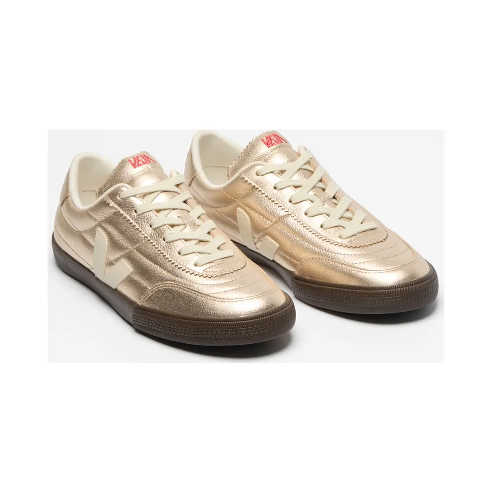 VEJA Panenka O.T. Leather Platine / Pierre / Eagle