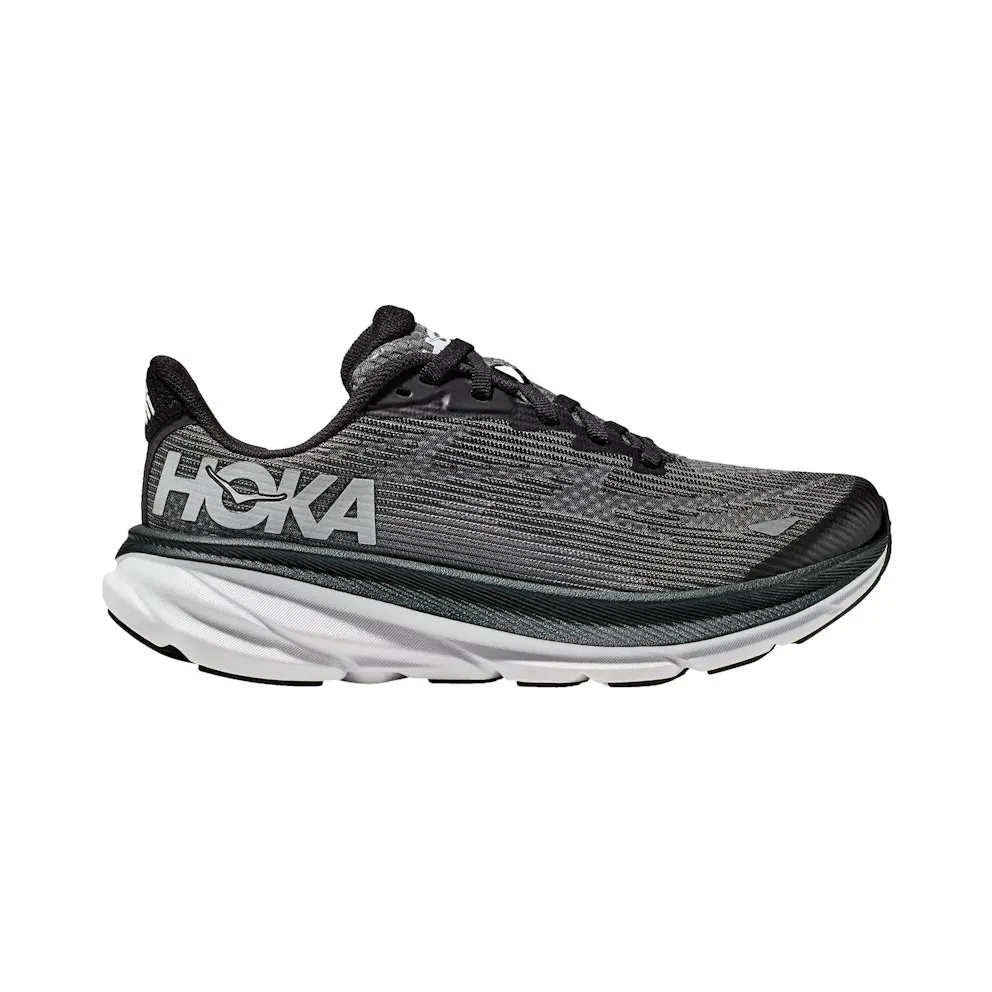 Hoka One Clifton 9 GS “Black White” (1131170-BWHT)