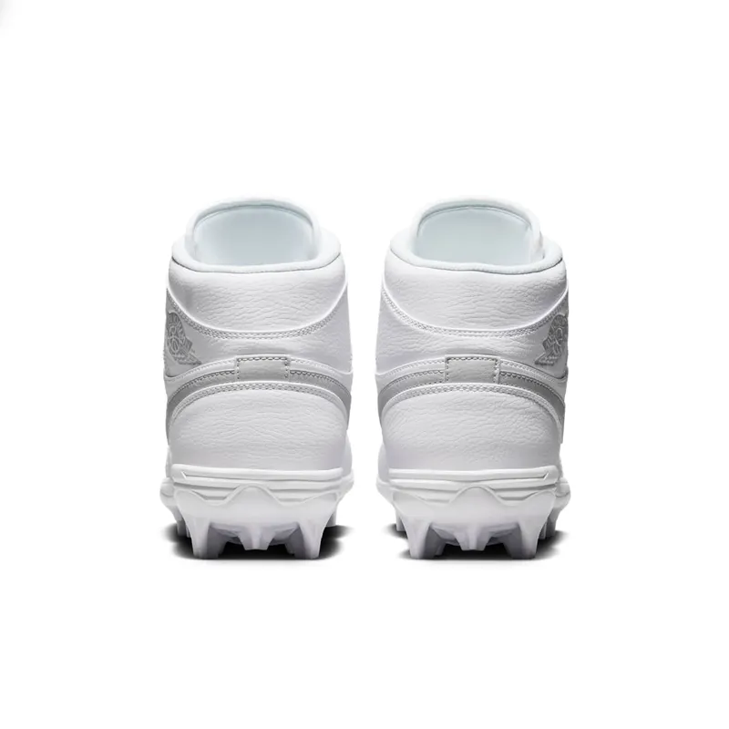 Jordan 1 Mid TD Cleat White Grey Fog (FJ6805-101)