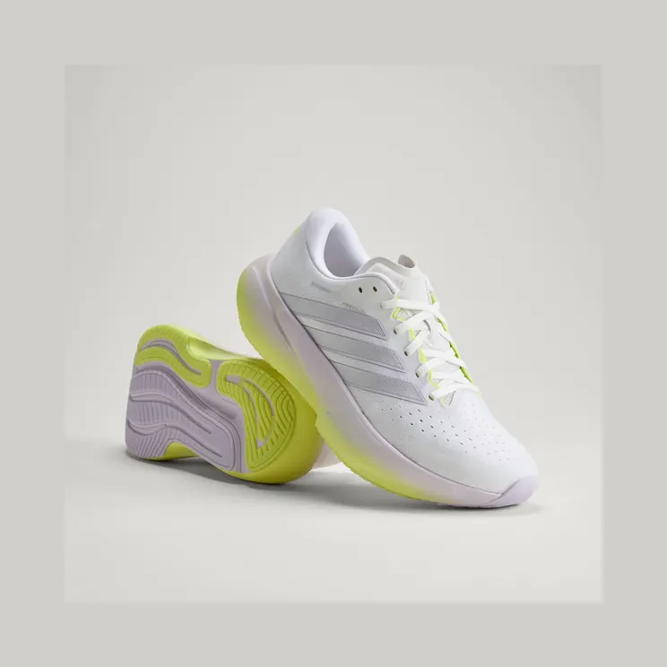 adidas Supernova Rise 3 Running “Crystal White / Silver Metallic / Purple Tint” (KI9225)