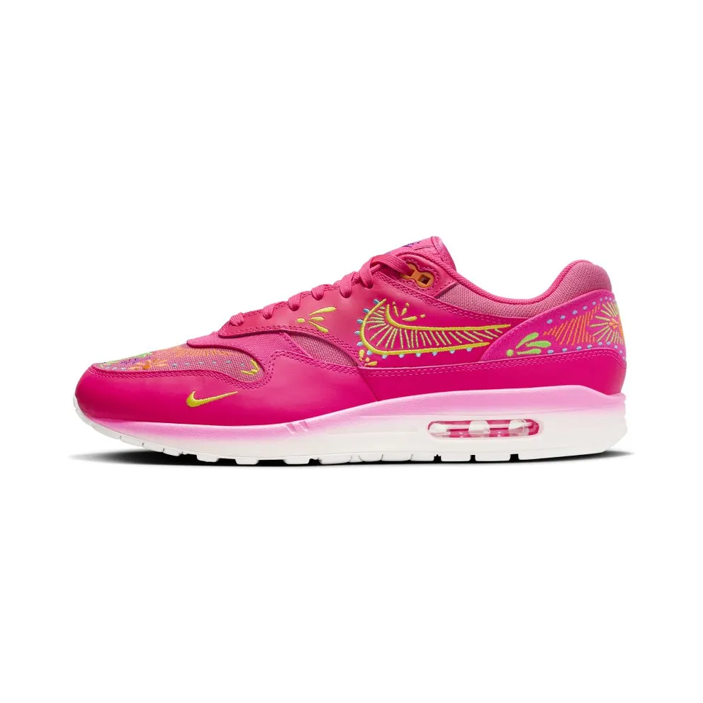 Nike Air Max 1 Premium Hyper Pink/Opti Yellow/Green Strike/Sail (FQ8172-645)