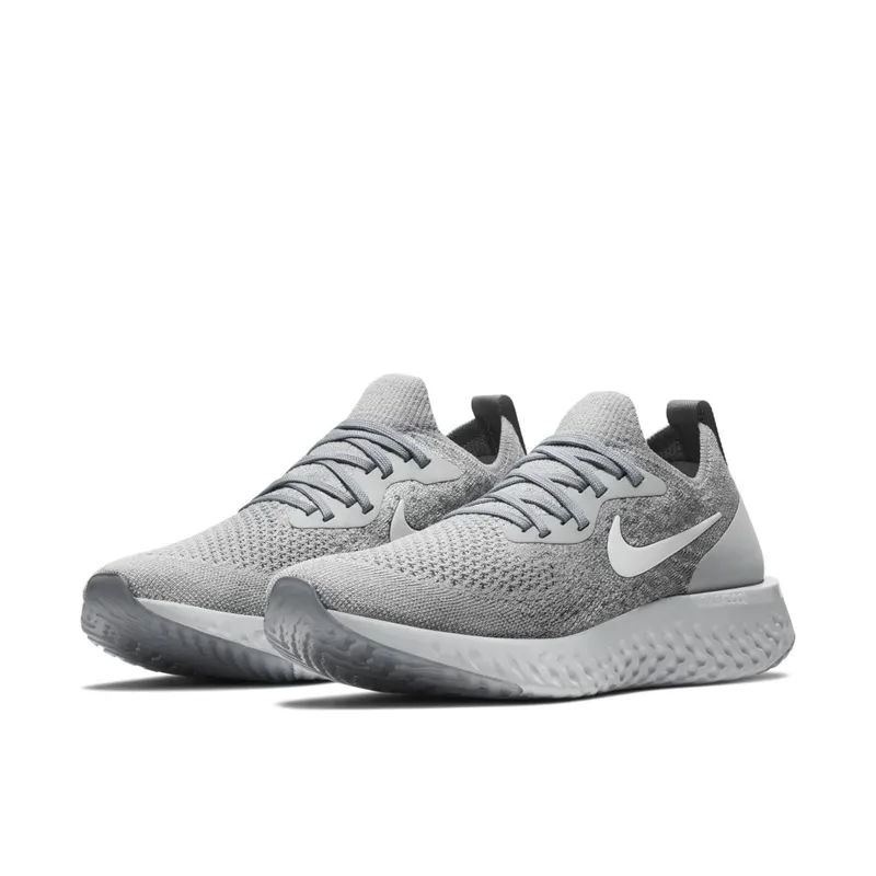 Nike Epic React Flyknit Wolf Grey (W) Wolf Grey/White-Cool Grey-Pure Platinum (AQ0070-002)
