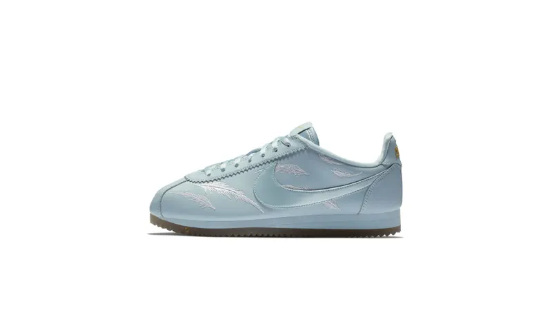 Nike  Classic Cortez Ocean Bliss (W) Ocean Bliss/Ocean Bliss-Metallic Gold (AR5393-400)