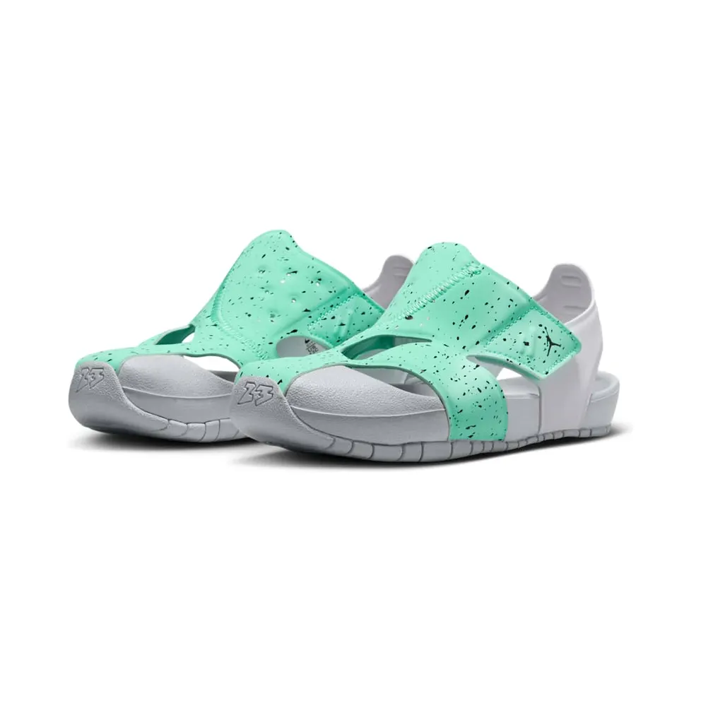Jordan Flare Green Glow Wolf Grey White Black (CI7849-302)