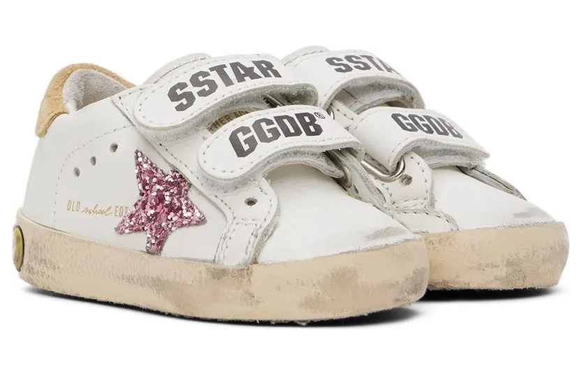Golden Goose Baby Off-White Old School Sneakers (GJF00111.F002645.10933) (4)