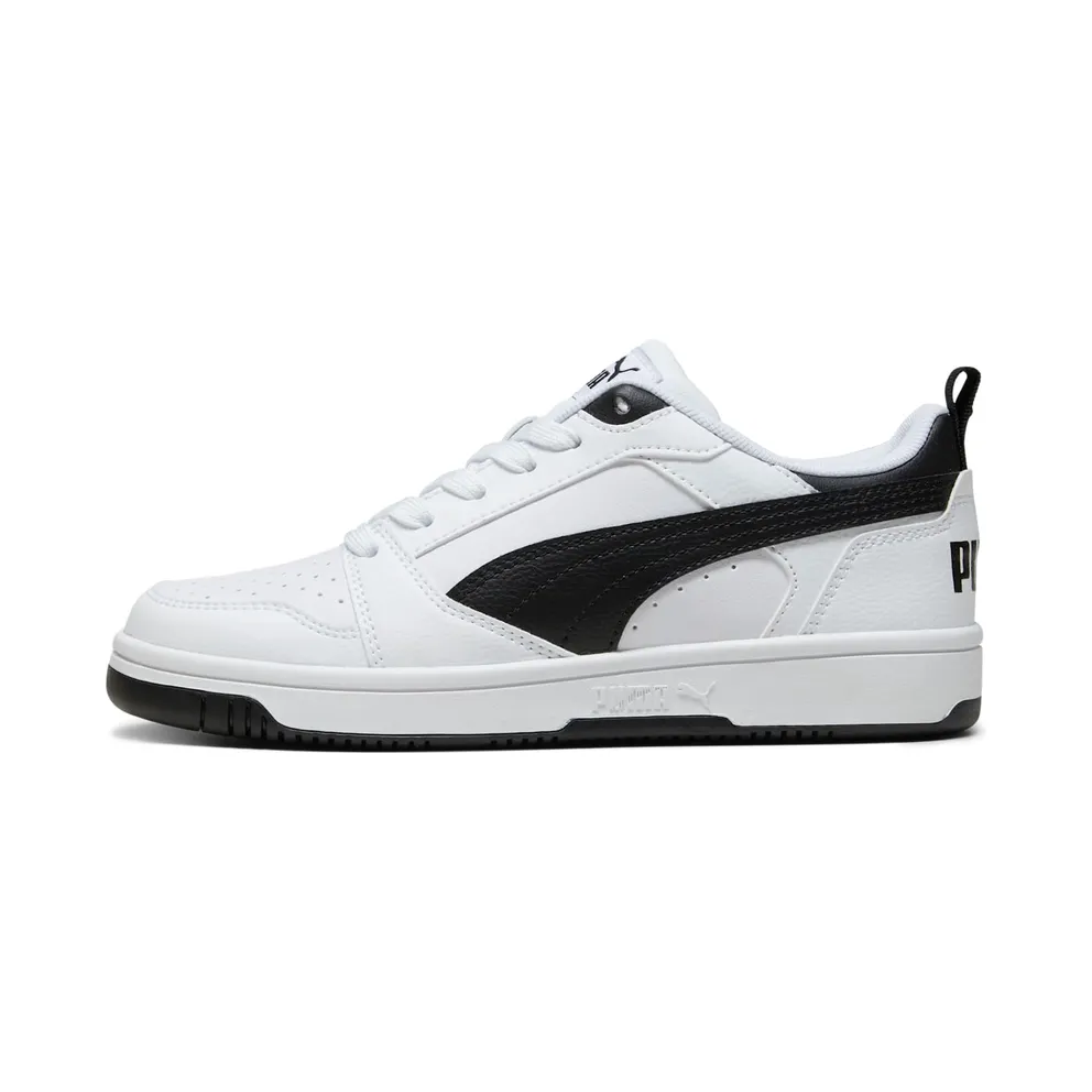 Puma Rebound V6 Lo “Puma White / Puma Black / Puma Black” (393833_02)