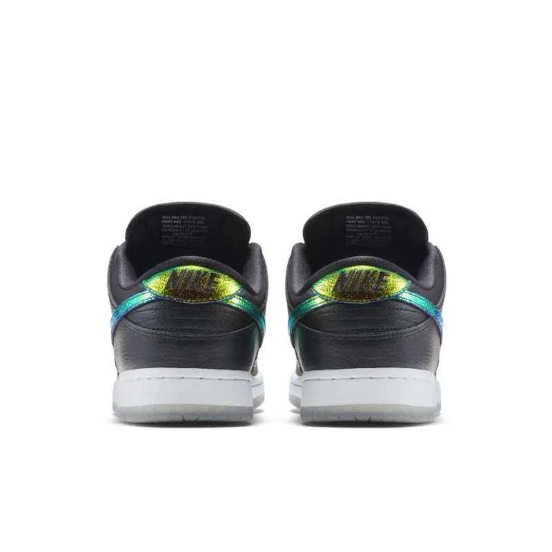 Nike Dunk SB Low Sparkle Oil Spill Black/White/Multi-Color (304292-091)