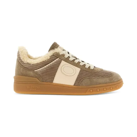 Valentino Garavani Upvillage geribbelde fluwelen “Brown” (WS0IL9AJI)