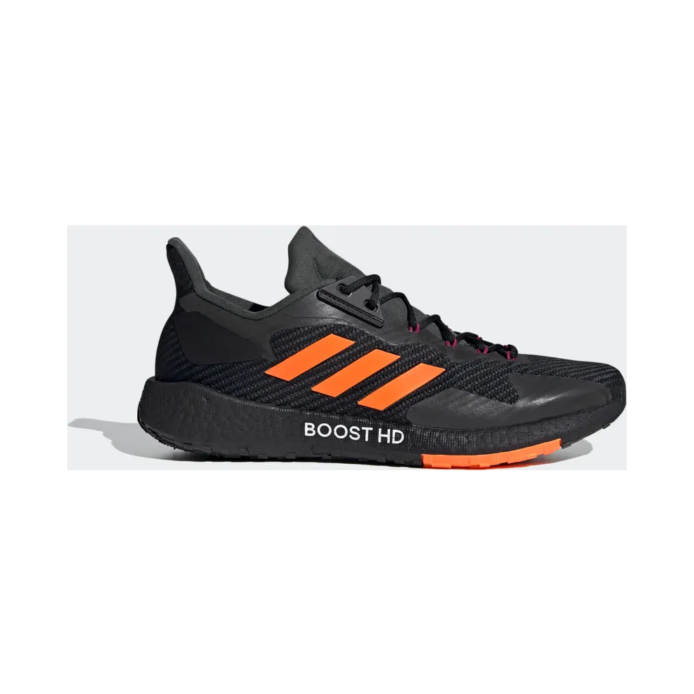 adidas Pulseboost HD WINTER.RDY Laufschuh Core Black / Signal Orange / Power Berry (FV6202)