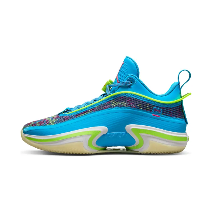 Jordan Air Jordan Xxxvi Low Lukaen “Laser Blue / Electro Purple / Pink Prime / Electric Green” (DN4196-430)