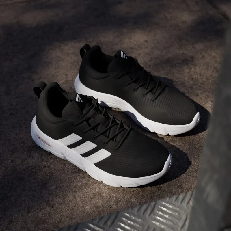 Adidas Cloudfoam Flex Elastic Laces Core Black / Zero Metalic / Almost Pink (HQ4929)