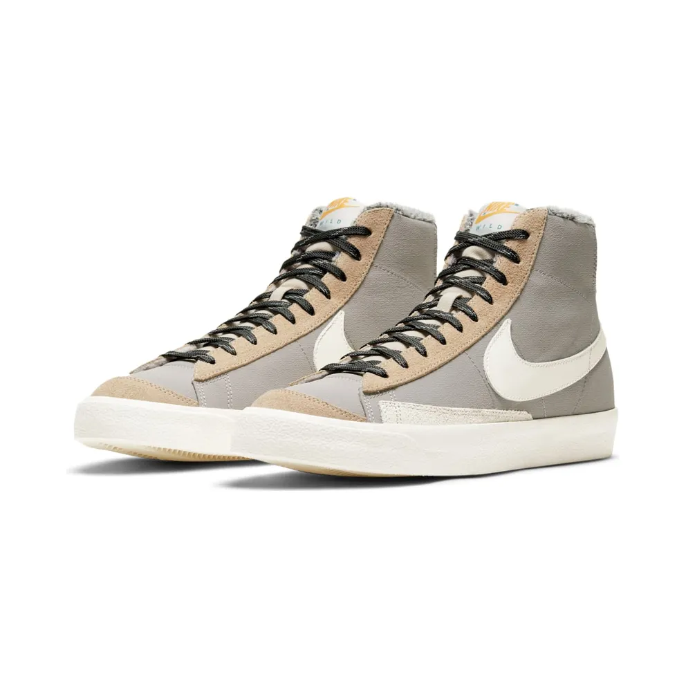 Nike Blazer Mid 77 Vintage Wild (W) College Grey/Light Bone-Oatmeal-Sail (DC5269-033)