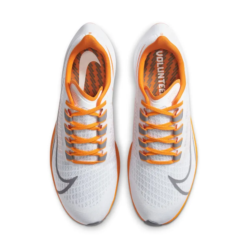 Nike Air Zoom Pegasus 37 Tennessee White/Pure Platinum-Bright Ceramic-Dark Steel Grey (CZ5393-100)