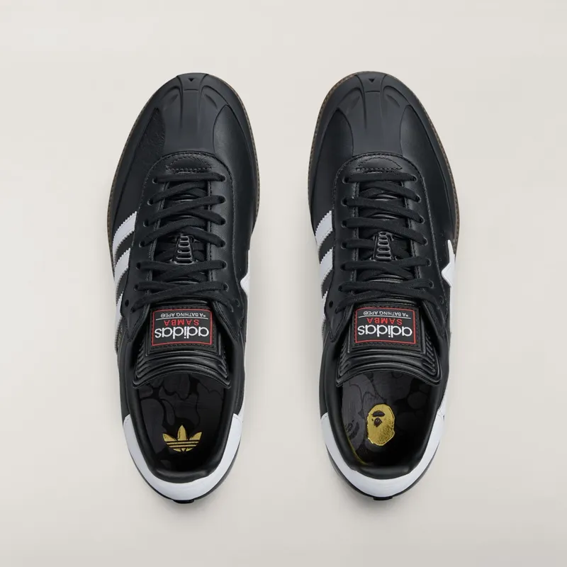 Adidas Samba “Bape – Black White” (JR9246)