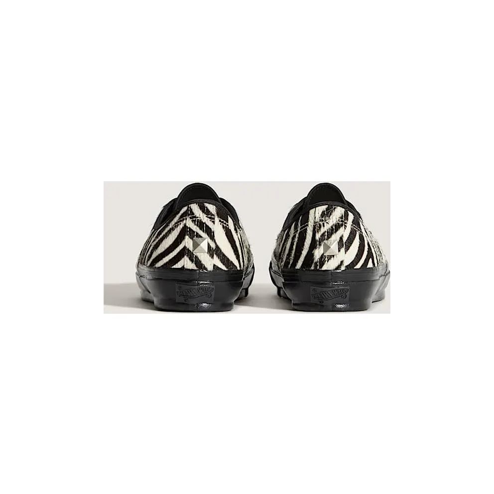 Vans Authentic 44 LX Life is Unfair Zebra Pony Hair (VN000EAKZBR)