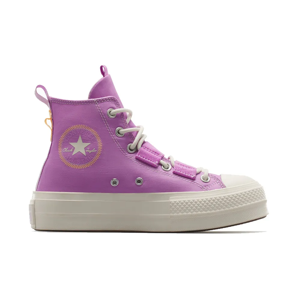 Converse Chuck Taylor All Star Lift Platform Nylon “Violet” (A07602C)