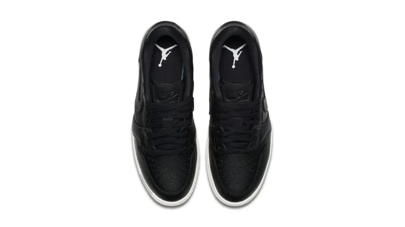 Jordan 1 Retro Low Lifted Black Phantom (W) Black/Black-Phantom (AO1334-014)