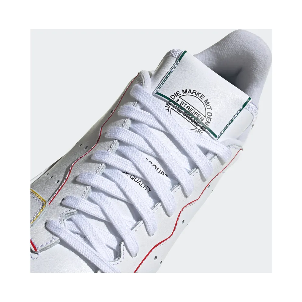 Adidas Supercourt ‘Cloud White’ Cloud White/Cloud White/Blue (FX9058)