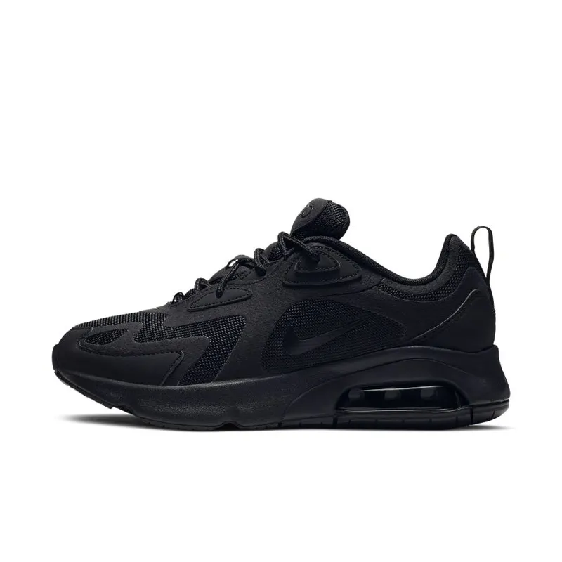Nike Air Max 200 Triple Black (W) Black/Black-Black (AT6175-003)