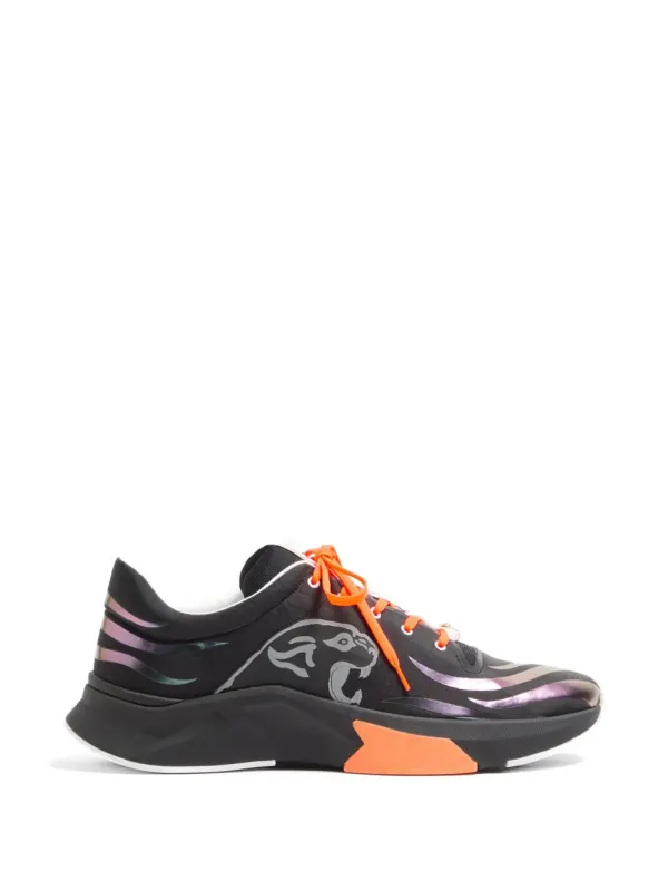 Valentino Garavani Panther Blaze low-top sneakers van ripstop stof – Black (YS0M86CGK)