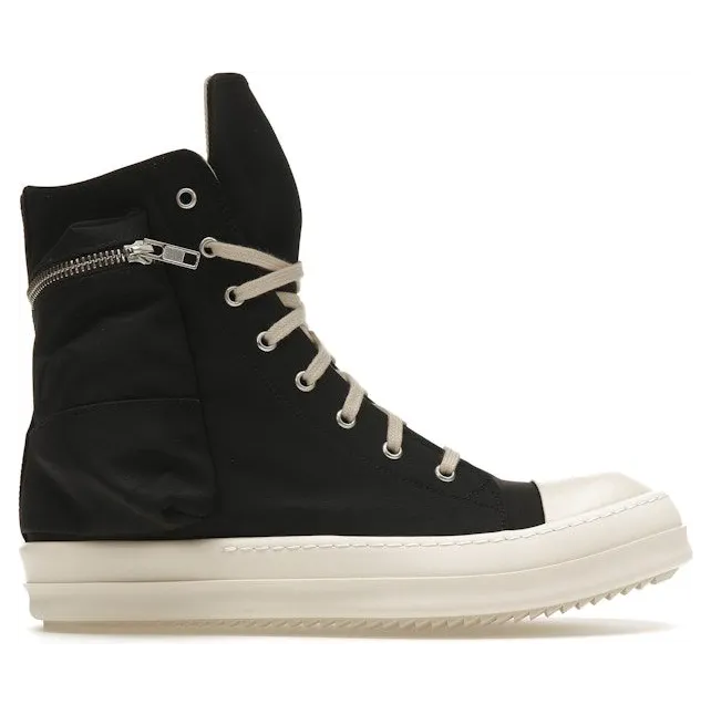 Rick Owens DRKSHDW Ramones Cargo Black Dark Dust Milk (DU01B7801 MU 911)