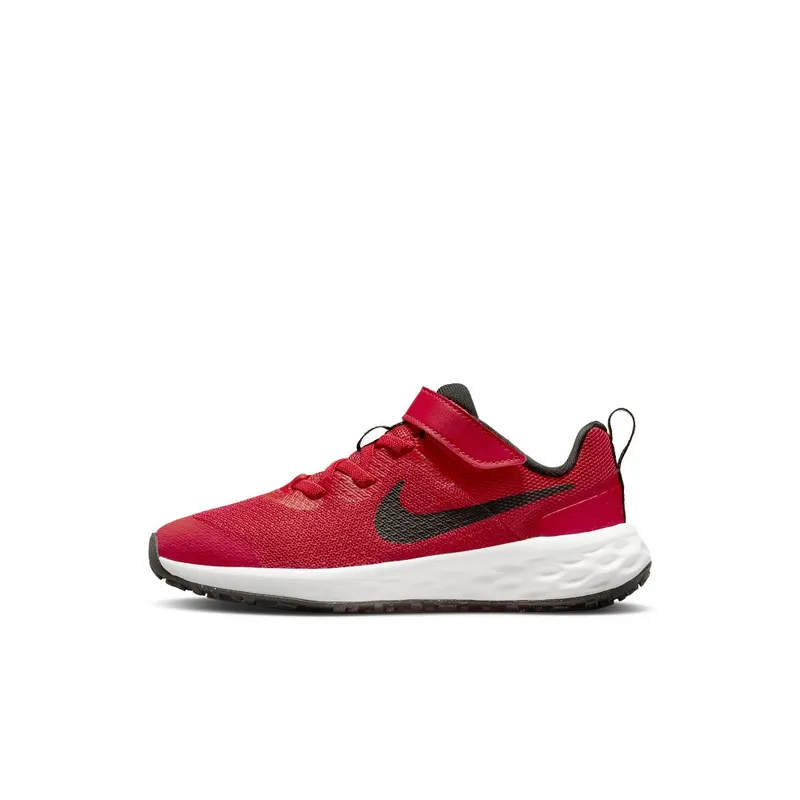 Nike Revolution 6 Younger Kids’ Red 50% Sustainable Materials (DD1095-607)