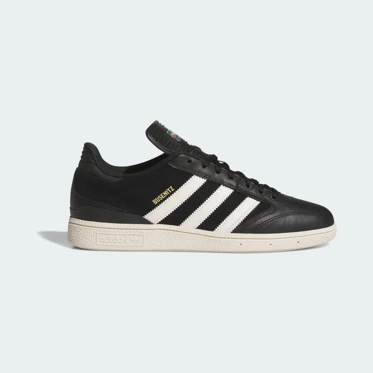 Adidas Busenitz Core Black / Chalk White / Gold Metallic (HQ4708)