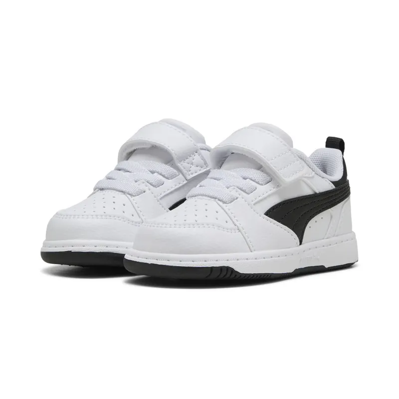 Puma Rebound v6 Lo “Puma White / Puma Black / Puma Black” (397420_02)