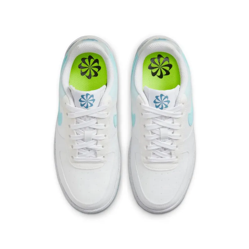 Nike Air Force 1 Crater Older Kids’ White 50% Sustainable Materials (DC9326-100)