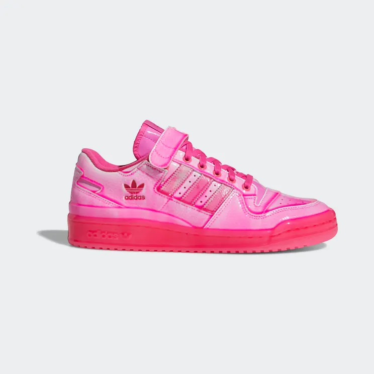 adidas Jeremy Scott Forum Dipped Low Solar Pink / Solar Pink / Solar Pink (GZ8818)