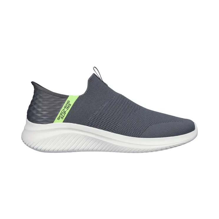Skechers Slip-ins: Ultra Flex 3.0 – Viewpoint – Houtskool / Limoen (232451 CCLM)