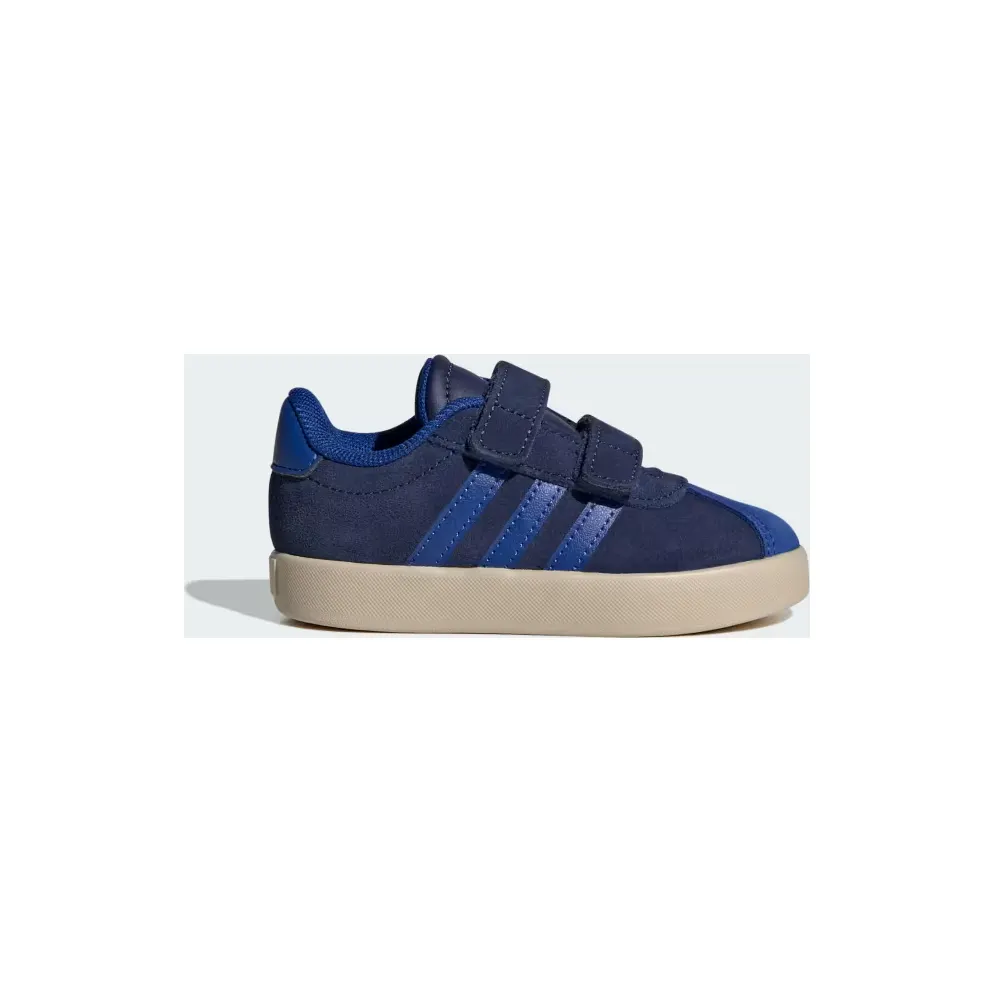 adidas VL Court 3.0 “Dark Blue / Royal Blue / Wonder Beige” (JP7876)
