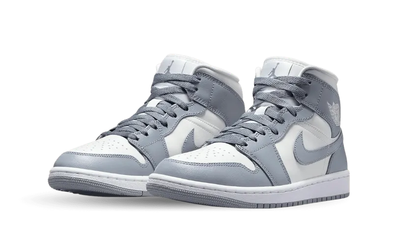 Nike Air Jordan 1 Mid Stealth Grey White (W) (BQ6472-115)